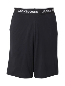 JACK & JONES Shorts 'JACEVEREST' schwarz/weiß