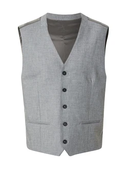Jack & Jones Premium Anzugweste JPRTheo grau