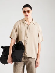 JACK & JONES Hemd 'JJEJEFF' khaki