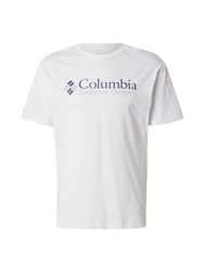 COLUMBIA T-Shirt navy/hellgrau/weiß