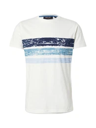 T-Shirt 'Caron' blau / marine / hellblau / wei