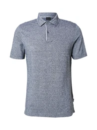 Poloshirt blaumeliert