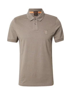 BOSS Poloshirt 'Passenger' dunkelbeige