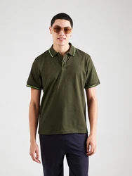 Bogner Fire + Ice Poloshirt 'ARJAN' hellgrn/dunkelgrn/schwarz