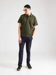 Bogner Fire + Ice Poloshirt 'ARJAN' hellgrn/dunkelgrn/schwarz