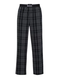 Pyjamahose 'Easy' dunkelblau / grau / wei