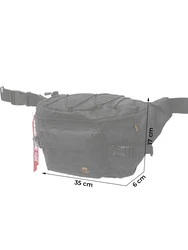 ALPHA INDUSTRIES Gürteltasche schwarz