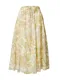 FRNCH PARIS Sukně  krémová / rákos / meruňková / světle růžová