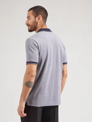 FYNCH-HATTON Poloshirt navy/blaumeliert