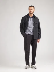 FYNCH-HATTON Poloshirt navy/blaumeliert