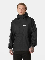HELLY HANSEN Funktionsjacke 'ERVIK' schwarz/weiß