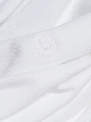 bugatti Poloshirt dunkelbeige/blaumeliert/weiß
