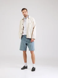 bugatti Poloshirt dunkelbeige/blaumeliert/weiß