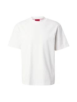 HUGO Herren T-Shirt DAPOLINO weiß