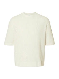 SELECTED HOMME Pullover SLHCOLTON creme