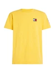 TOMMY HILFIGER T-Shirt 'SAILING' dunkelblau/zitrone/rot/offwhite