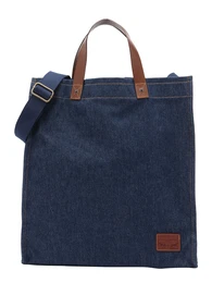 LEVI'S Shopper 'HERITAGE' blue denim / braun