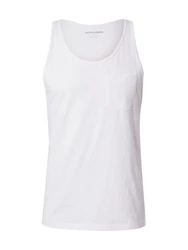 JACK & JONES Tanktop 'JJJAKE' weiß