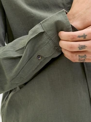 JACK & JONES Hemd 'JJESummer' dunkelgrün