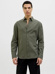 JACK & JONES Hemd 'JJESummer' dunkelgrün