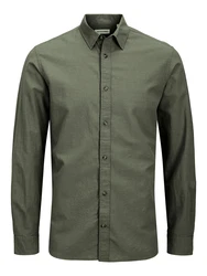 JACK & JONES Hemd 'JJESummer' dunkelgrün