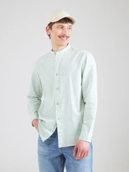 Jack & Jones Langarmhemd JJESUMMER BAND SHIRT LS SN pastellgrün