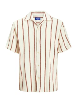 Jack & Jones Plus Hemd JORCOBA rostbraun/hellbraun