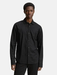TOM TAILOR DENIM Hemd schwarz
