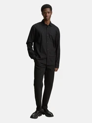 TOM TAILOR DENIM Hemd schwarz