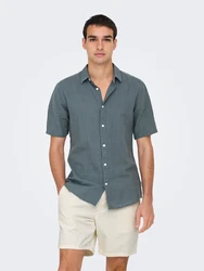 Only & Sons Hemd 'ONSCaiden' cyanblau