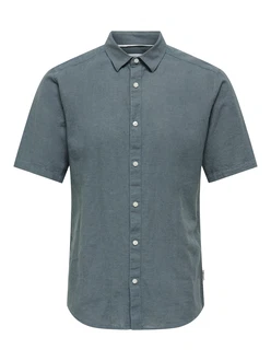 Only & Sons Hemd 'ONSCaiden' cyanblau Only & Sons Hemd 'ONSCaiden' cyanblau