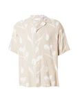 JACK & JONES Hemd 'JJEJEFF CHARGE' nude/weiß