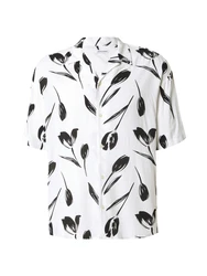 JACK & JONES Hemd 'JJEJEFF CHARGE' schwarz/weiß