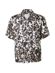 Only & Sons Hemd 'ONSROCKET' dunkelbeige/schwarz/weiß