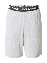 Shorts 'JACEVEREST' hellgrau / schwarz / wei