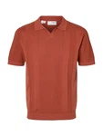 SELECTED HOMME Pullover SLHCHANNING rostrot