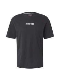 T-Shirt 'MICK3' schwarz / wei