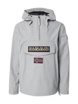 NAPAPIJRI Funktionsjacke 'RAINFOREST' beige/grau/rot/schwarz