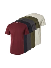 T-Shirt 'ONSJEFF' ecru / dunkelblau / dunkelgrau / oliv / karminrot