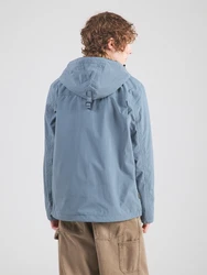 NAPAPIJRI Funktionsjacke 'RAINFOREST' saphir/dunkelrot/schwarz/weiß