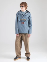 NAPAPIJRI Funktionsjacke 'RAINFOREST' saphir/dunkelrot/schwarz/weiß