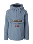 NAPAPIJRI Funktionsjacke 'RAINFOREST' saphir/dunkelrot/schwarz/weiß