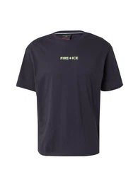 T-Shirt 'MICK3' navy / limette