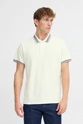 BLEND Poloshirt 'BHELMO' weiß