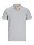 Jack & Jones T-Shirt JJEPaulos grau/apricot/weiß