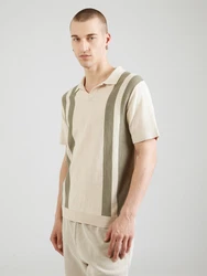 SELECTED HOMME Pullover SLHMATTIS beige/oliv