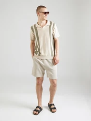 SELECTED HOMME Pullover SLHMATTIS beige/oliv