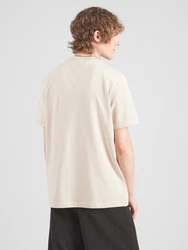 BOSS T-Shirt hellbeige/schwarz