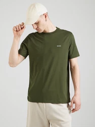 BOSS T-Shirt 'Tee' oliv
