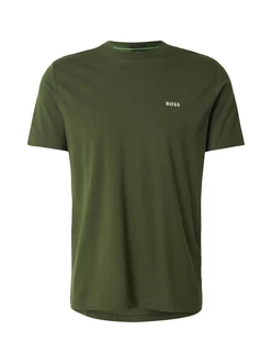 BOSS T-Shirt 'Tee' oliv
